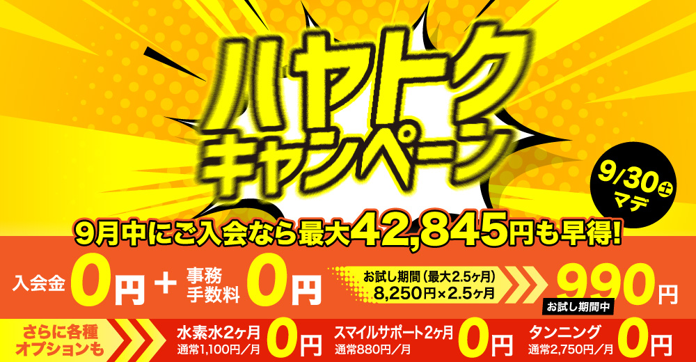 ハヤトクキャンペーン